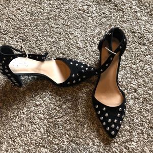 Studded heels